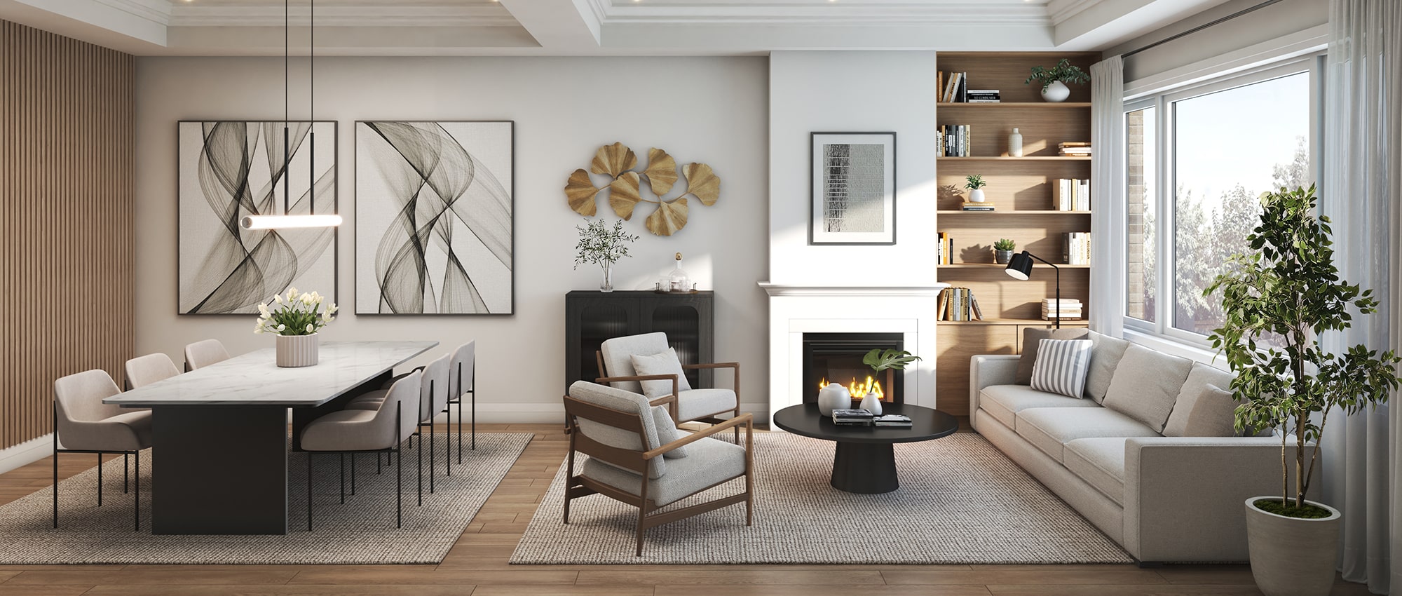 The Enclave Living Room